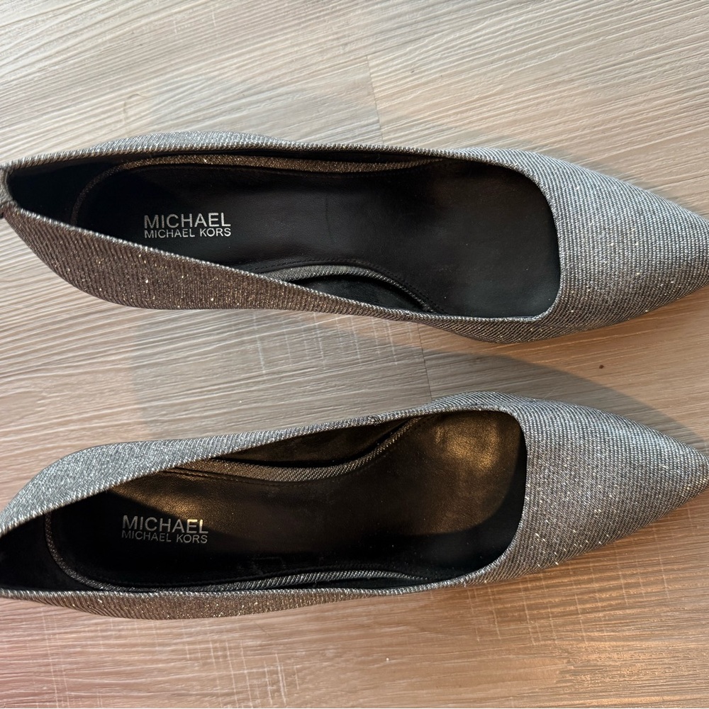 Michael Kors Women's Silver Heels